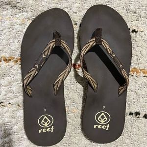 Reef Brown Flip-Flops.